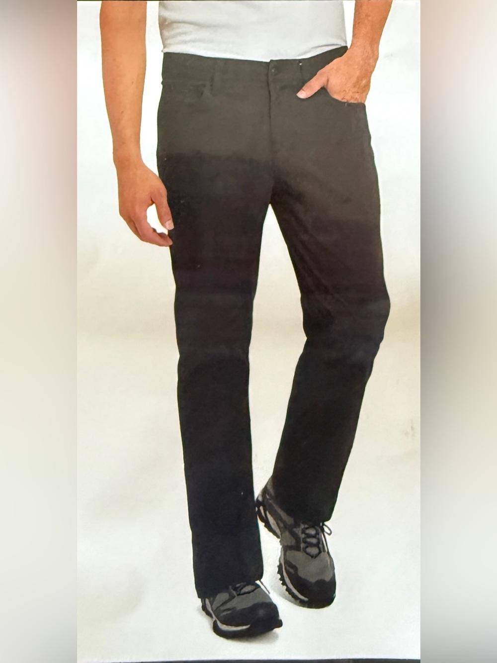 Eddie Bauer Adventure Trek Pants, Carbon (color), Size 36 x 30